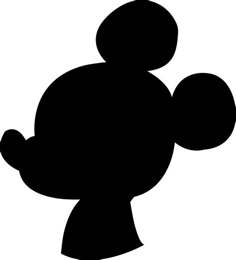 Mickey Mouse Svg Mickey Mouse Silhouette Disney Mickey Svg Inspire