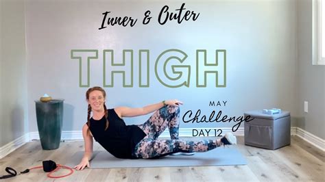 Inner And Outer Thigh Toned Legs At Home Workout Youtube