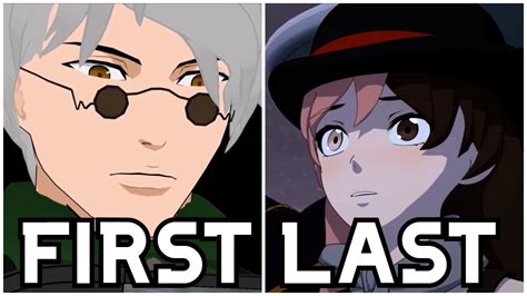 First And Last Lines Of Each Rwby Volume Youtube