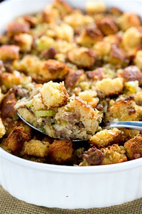 Cornbread And Sausage Stuffing Delicious Meets Healthy