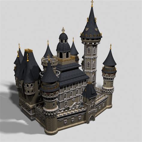 3d Fantasy Castle