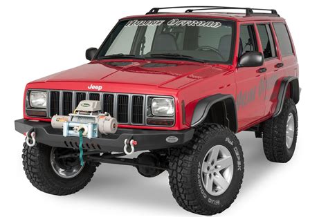 Hyline Offroad 500100100 Front Winch Bumper For 84 01 Jeep Cherokee