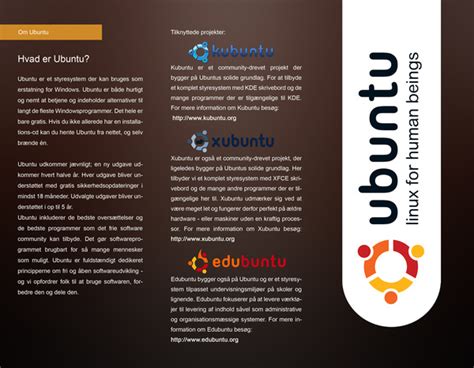 Ubuntu 910 Brochure And Poster On Behance