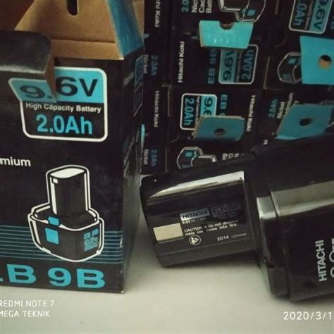 Promo Hitachi Eb 9b Battery 96v 20ah For Wh8db2 Wh8dc2 Wh8dh Diskon