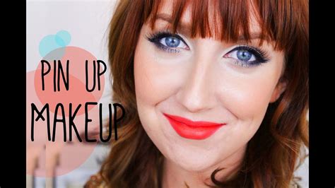 Fresh And Modern Pin Up Makeup Tutorial Youtube