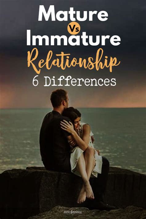 6 signs of a mature relationship versus immature relationships
