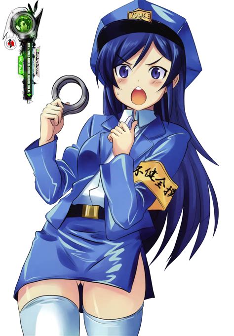 Oreimoayase Cute Police Render Ors Anime Renders