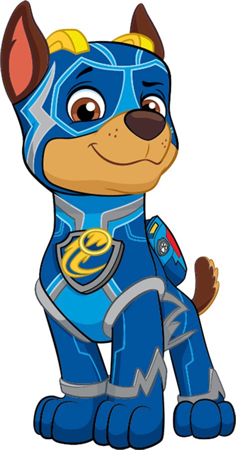 Paw Patrol Mighty Pups Super Paws Chase Figure Ubicaciondepersonas