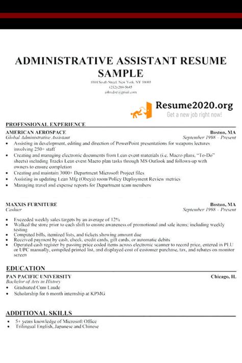 Resume formats updated for october/november 2020. Latest resume format 2020 (+ Templates) ⋆ Resume 2020