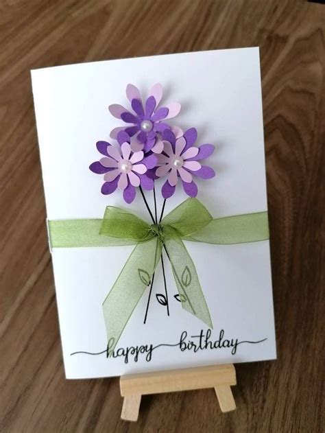 Beautiful Diy Greeting Cards Collection Flower Birthday Cards Floral