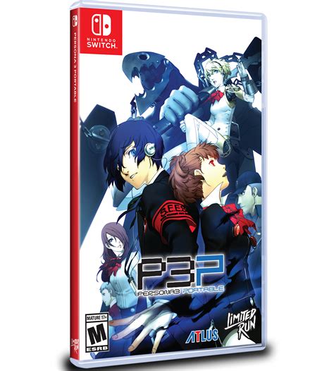 Switch Limited Run 213 Persona 3 Portable Limited Run Games