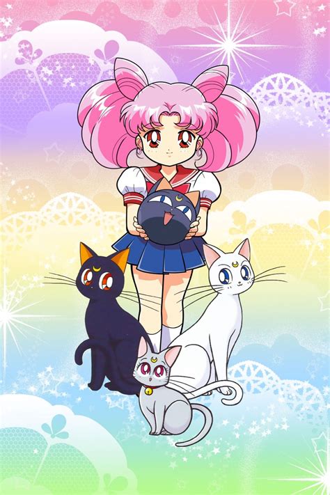 Rini And The Gang Sailor Mini Moon Sailor Moon Character Sailor