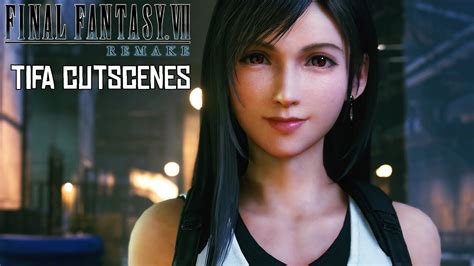 All Tifa Cutscenes In Glorious 60fps Final Fantasy 7 Remake Youtube
