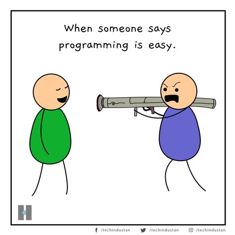 When Someone Says Programming Is Easy Programmerhumor Programmer
