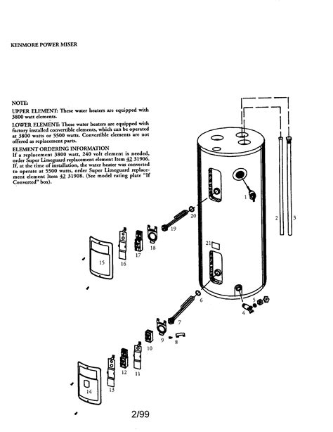 Whirlpool Electric Water Heater Wiring Diagram Wiring Diagram And
