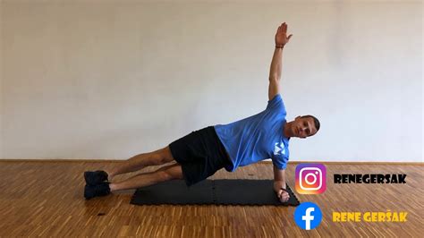 Side Plank On Left Hand Wagnerfitlady Youtube