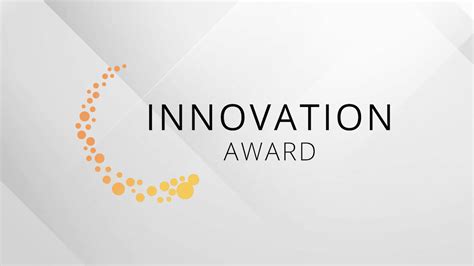Innovation Award Video Poster Image