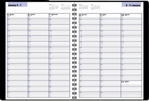 10 Appointment Template Excel Excel Templates