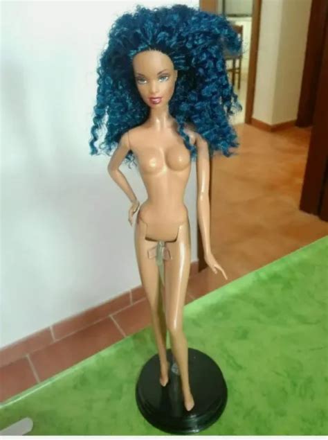 BARBIE KATNISS REPAINT REROOT NUDA NAKED Model Muse Doll Mattel