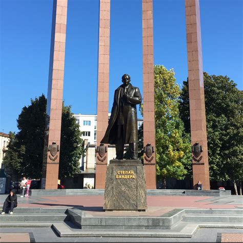 Stepan Bandera Monument Heritage And Memory