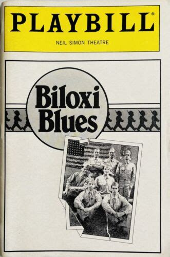 Biloxi Blues Broadway Playbill Apr 1985 Matthew Broderick Alan