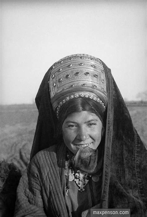 Turkmen Woman In National Costume 1930s Early Soviet Photography
