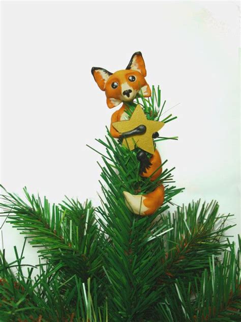 Custom Fox Christmas Tree Topper By Littleberties On Etsy £4000 With