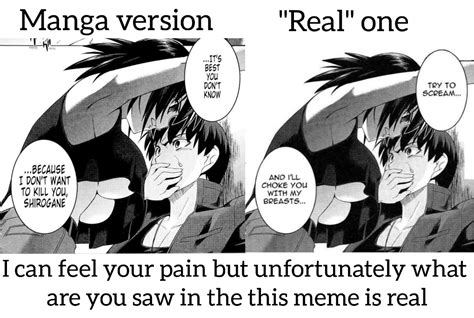 Yeah Unfortunately Thats Really How It Is In The Manga Ranimemes