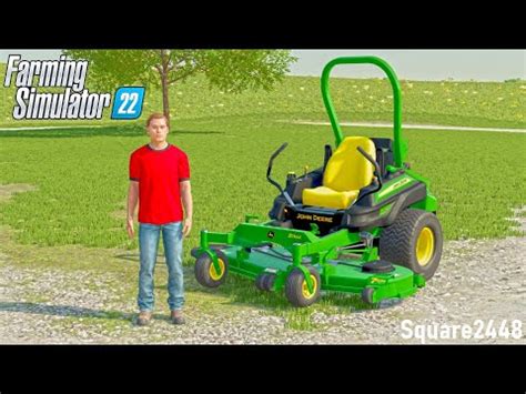 NEW CONTRACT MOWING WITH JOHN DEERE ZERO TURN LAWNCARE FARMING