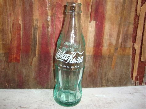 vintage flasche coca cola flasche alte coca flasche grünes etsy schweiz
