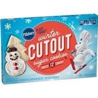 Pillsbury frosting, toppings & decorations. Pillsbury Ready To Bake Pre-Cut Holiday Sugar Cookies - 12 ...