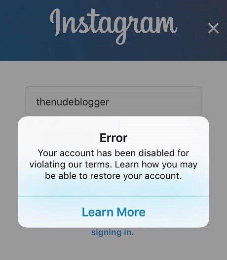 BREAKING NEWS The Nude Blogger Instagram Account Deactivated The Nude Blogger