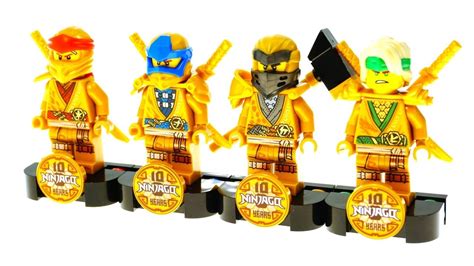All Lego Ninjago 2021 Legacy Golden Ninja Minifigures Winter Edition
