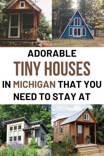 19 Tiny Houses In Michigan You Can Stay In On Your Next Getaway Tiny