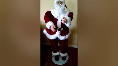 Dancing Santa Life Size 50 Inches Tall Animated Dances To Winter