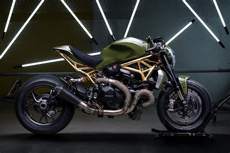 The hottest monster ever was just revealed at the frankfurt auto show. 2017 Ducati Monster 1200 R 'DA#15' By Diamond Atelier ...