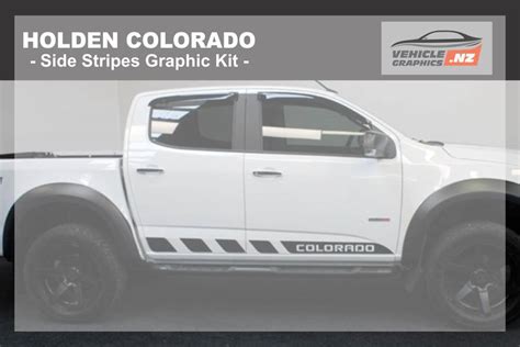 Holden Colorado Side Stripes Graphic Kit Vehicle Graphics Nz