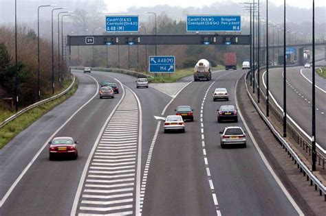 M4 Motorway New £1bn Motorway To Relieve M4 Bottleneck At Newport Gets