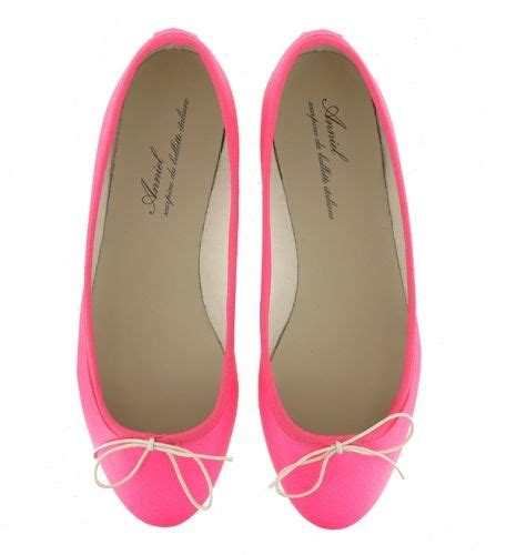 Hot Pink Ballet Flats Adorbs