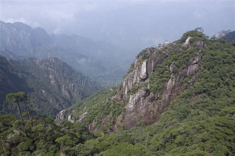 Mount Sanqing Sanqingshan Jiangxi China Stock Image Image Of Shan