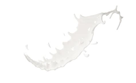 3d Milk Or Yogurt Ripple Splash Isolated 3d Render Illustration