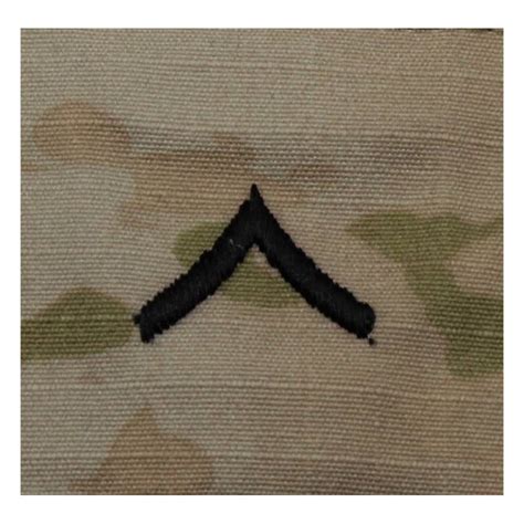 Army Private Pvt Ocp Sew On Rank Patch 2x2 For Ocp Uniforms Bradley