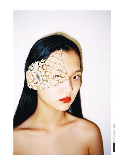 Antidote Aw 16 Lily And Wangy Ren Hang Hair Collection Model