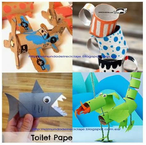 Si queréis pasar tiempo con los peques de la casa, podéis decorar vuestro aeroplano de papel con unas pegatinas, para que se entretengan. Figuras con cono papel | Manualidades rollo papel ...