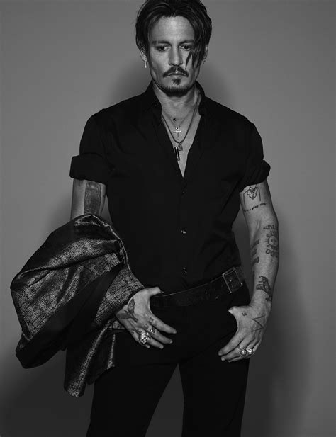 Johnny Depp Photographed By Jean Baptiste Mondino