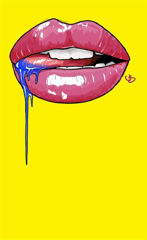 Pin By Nohelia Ortega On Salon In 2020 Lips Illustration Pop Art