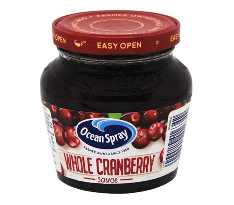 Sauce Ocean Spray Cranberry Wholeberry 250g Cheap Basket