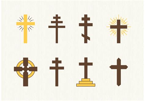 Christian Cross Outline Vector Art Icons And Graphics For Free Download