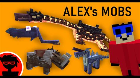 Minecraft Mods Alexs Mobs 1130 Bygone Beasts Update Youtube