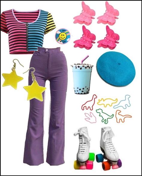 By Cl0wnic0rn On Shoplook Kidcore Outfits Weirdcore Outfits Retro